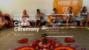 Cacao Ceremony Header February