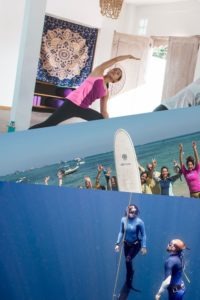 Yoga and Meditation, surfing, freediving